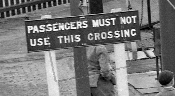 Sign 1954 Firsby GNR station