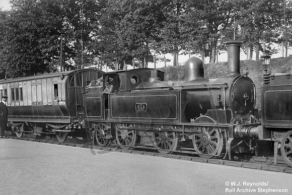 L&NWR 615 1910 Abergavenny Junction