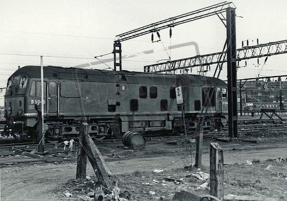 D5045 1970-03-22 Crewe SP