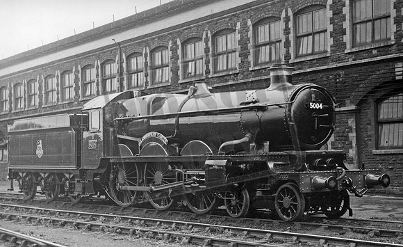 5004 1950s Swindon Works