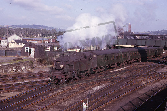 41216 1963-07-18 Barnstaple Junction shunting stock forTorrington-ROS-1503-741
