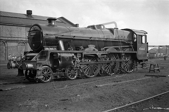 45663 1950s Crewe Works