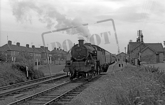 42588 1960s Langwith MR near Mansfield