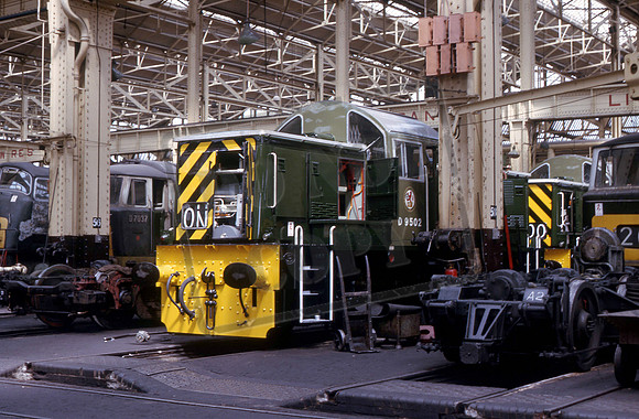 D9502 1964-07-25 Swindon Works