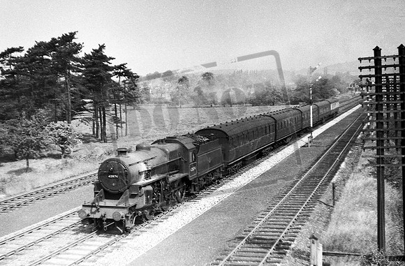 42874 1950s near Derby