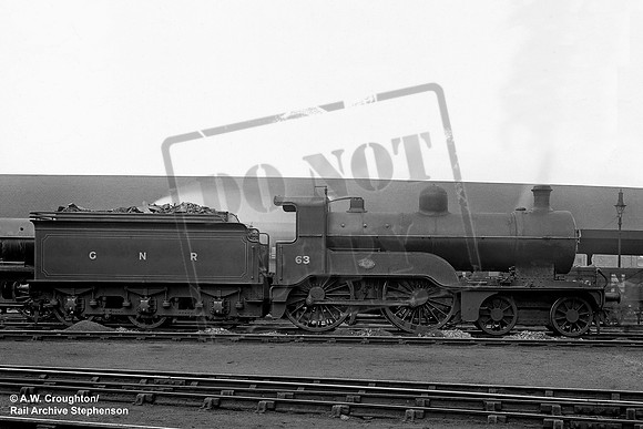 GNR 63 1922-07-15 Kings Cross shed