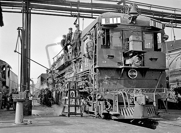 SPRR 4105 1940s Taylor Shops Los Angeles