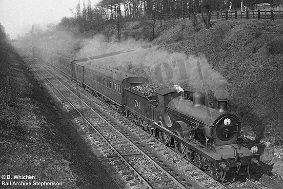 SECR 741 1920c near Shortlands