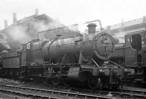 2858 1952 Swindon shed