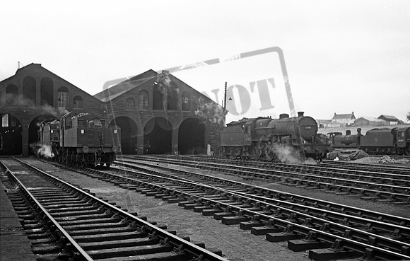 42725 1960s Hurlford shed.