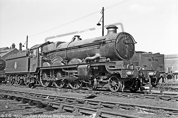 7033 1950s Swindon shed