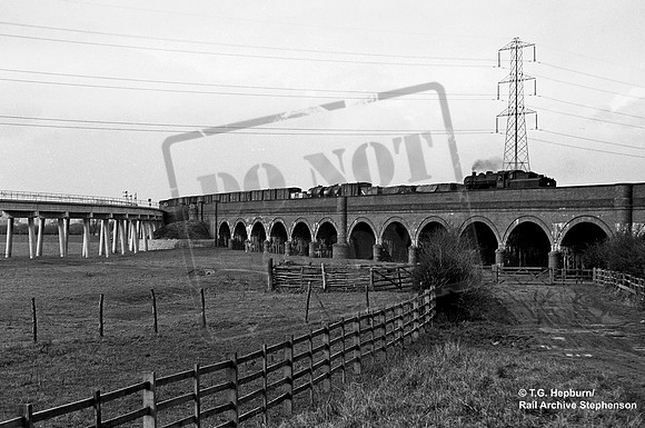 43065 1964-02-27 Nottingham Rectory Lane Viaduct