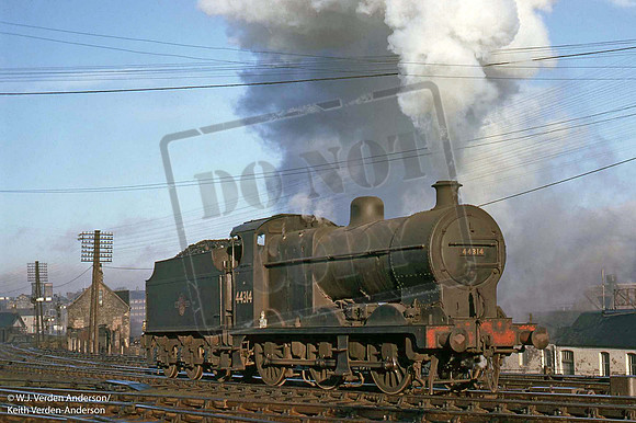 44314 1960s  Perth Friarton Junction