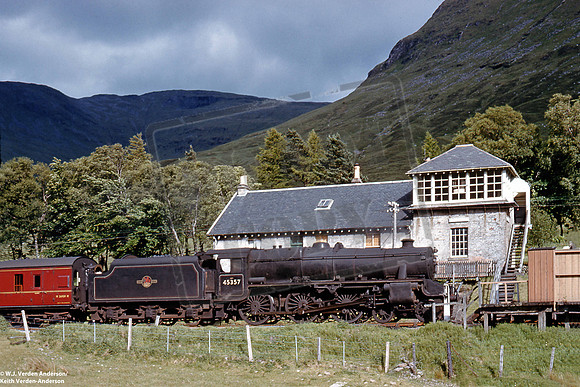 45357 1960s Glen Lochy passing loop