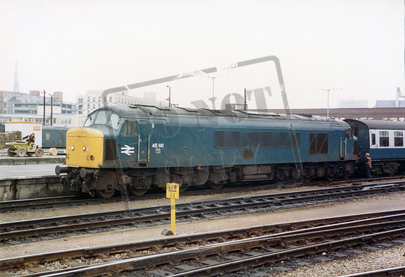45141 1984-03-13 Bristol Temple Meads