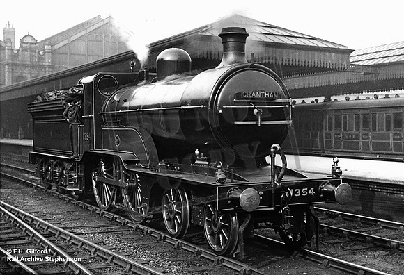 GNR 1354 1900s Nottingham Victoria