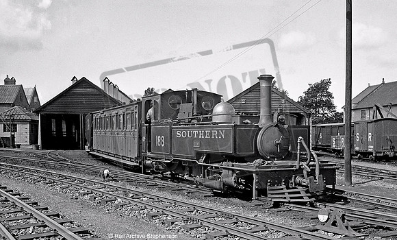 L&BLR 188 Lew 1935-09-02 Barnstaple shed