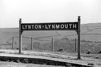 L&BLR sign 1937 Lynton & Lynmouth