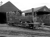 L&BLR 761 Taw 1933c Pilton shed