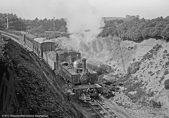 L&BLR E188 Lew 1920s near Woody Bay