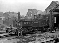 L&BLR E188 Lew 1927c Barnstaple shed