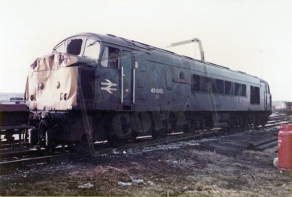 45045 1983-02-27 Saltley Freightliner Terminal
