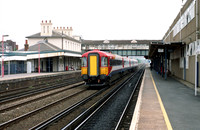 EMU 2416 1998-05-21 Eastleigh on Bournemouth train