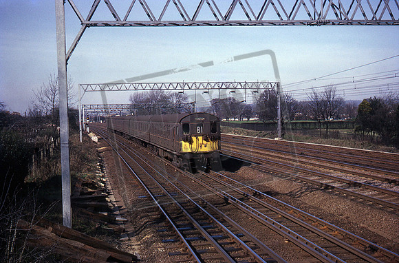 EMU LMR Watford Unit 1966-03-05 near Kenton