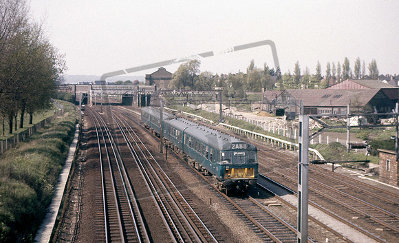 EMU 071 1966-05-01 between South Kenton and Kenton