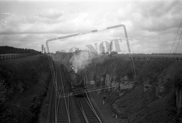 K2 1951-09-28 Kirkby South Jct Up stopping train-ROneg-2002-024