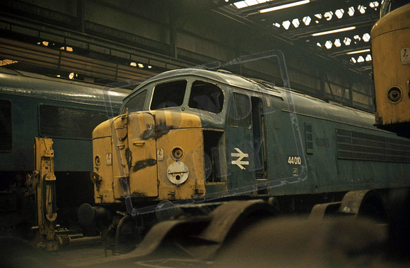 44010 1978 Toton TMD Lifting Bay