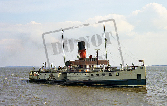 BR SS Lincoln Castle 1971 BR Humber Paddle Steamer