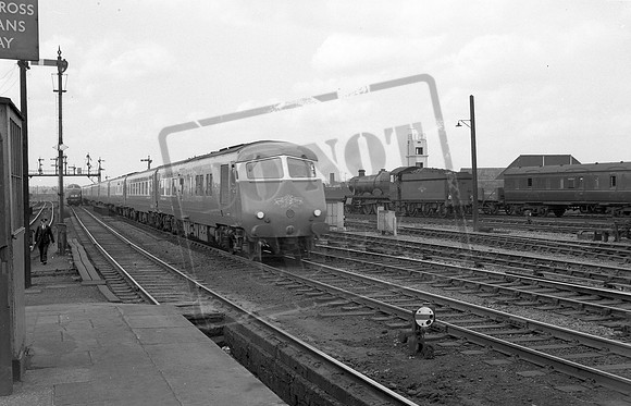 Bristol Pullman 1959 Reading special train - check date -RONeg5294