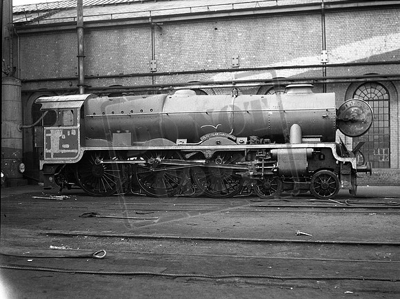 6114 1946-06-23 Crewe Works newly rebuilt-ROneg-2005-067