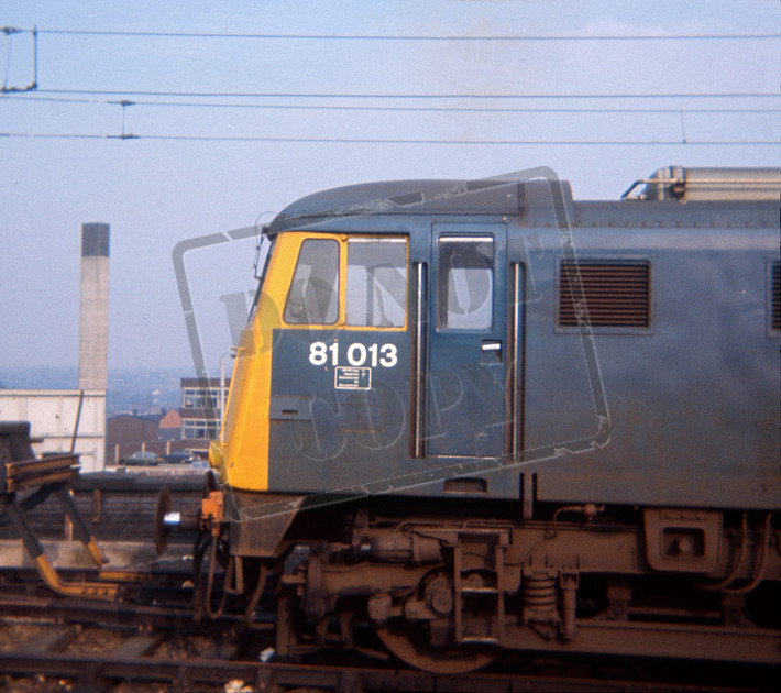 Rail-Online | Class 81 AL1 | 81013 1975-02-21 Wolverhampton High Level