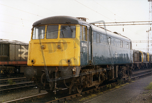 85040 1985-06-12 Bescot Yard