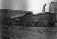 Newton Rings SR 860 Lord Hawke  1920s Nine Elms-ROneg-314