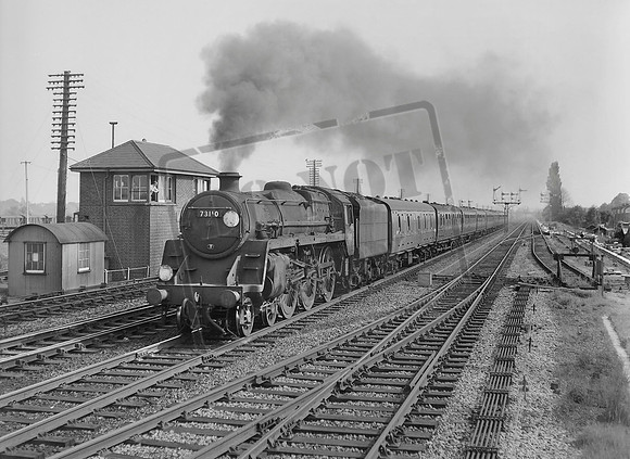 73110 1965 Eastleigh Allbrook Junction