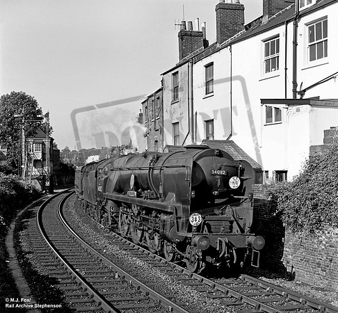 34082 1964-09-13 Southampton Tunnel Junction