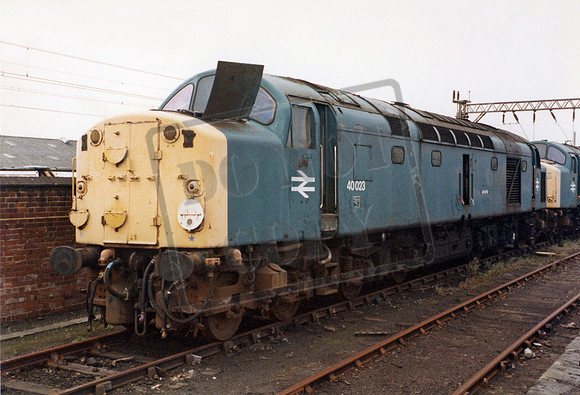 40023 1984-08-12 Crewe Works