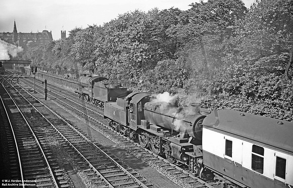 46460 1951c Edinburgh Princes Street Gardens