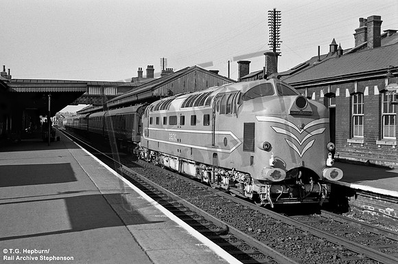 Deltic 1959-07 Grantham