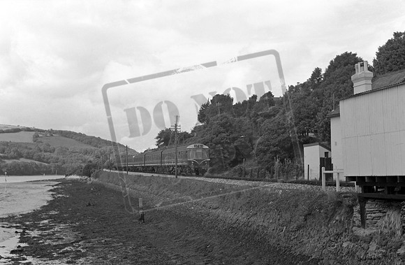 DMU 1960c Britannia Halt Kingswear