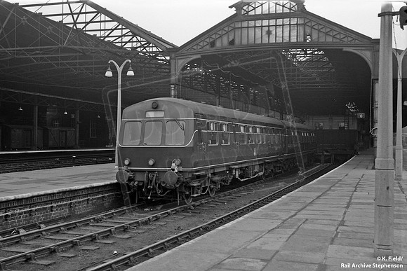 DMU E50155 1960c Huddersfield