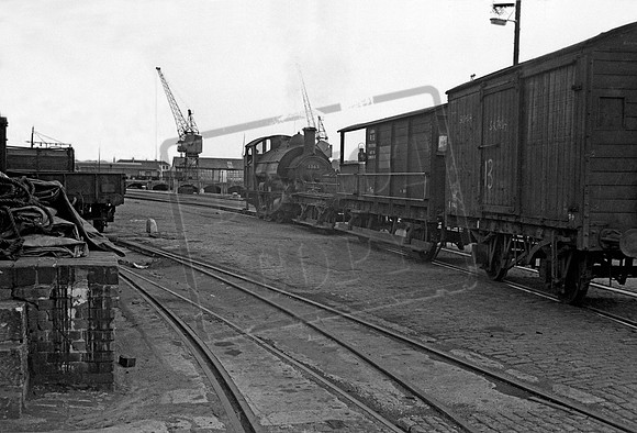 1363 1950s Plymouth Millbay Docks