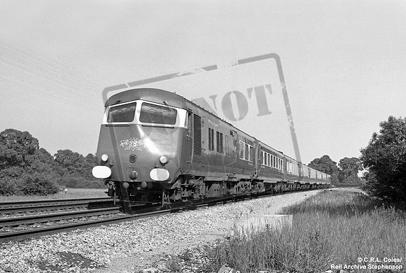 Blue Pullman 1966-06 Ruislip