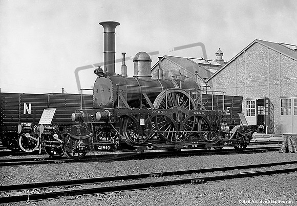 GWR BG North Star 1925-07-11 Darlington Faverdale Wagon  Works