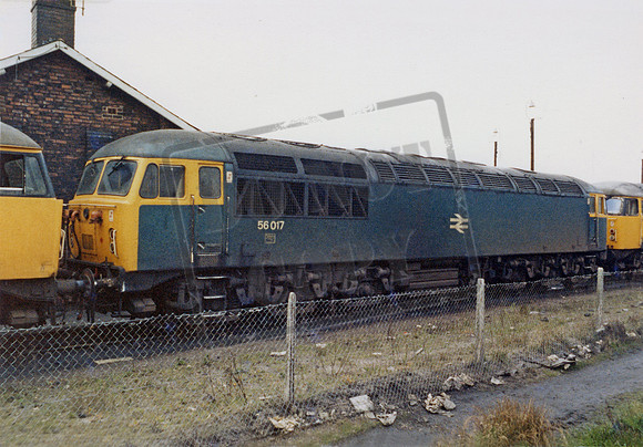 56017 1983-04-17 Saltley shed