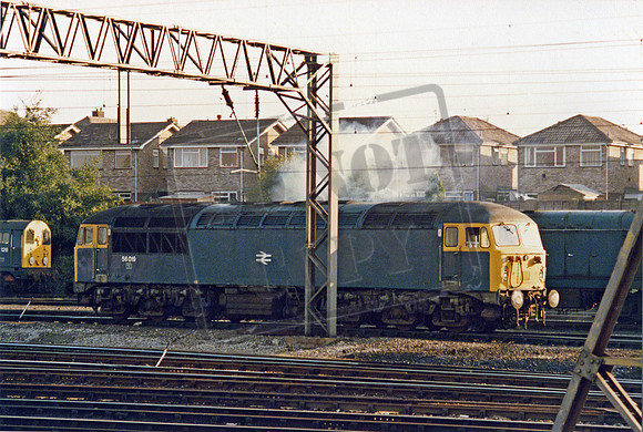 56019 1986-09-16 Bescot shed