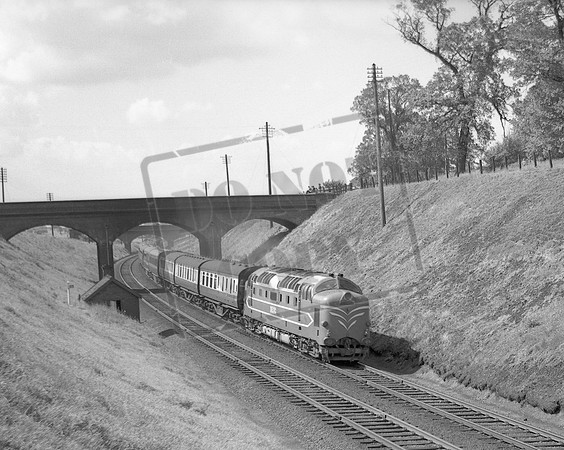 Deltic 1956 near Lichfield